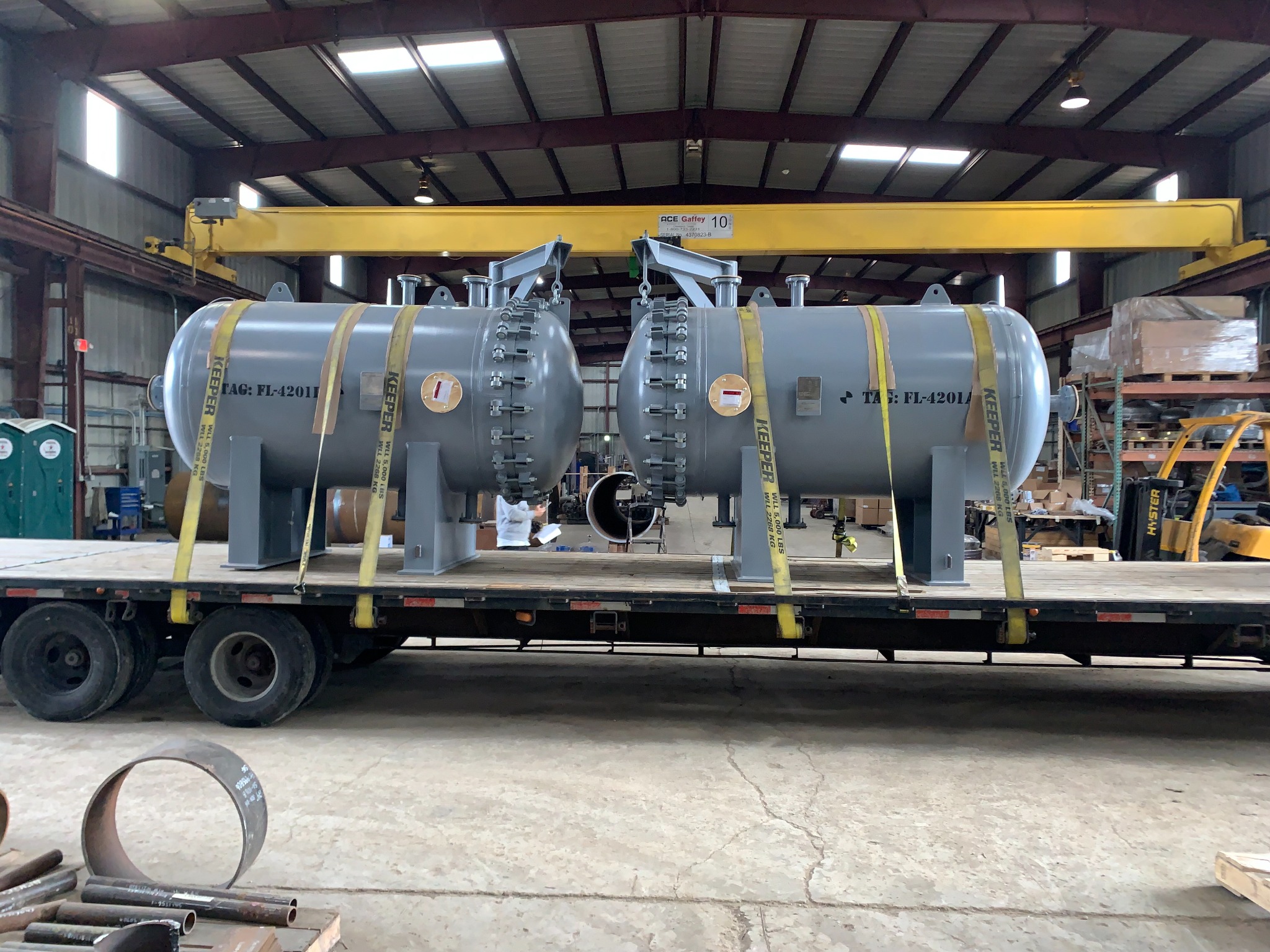 Custom filter housing fabricated by HPD